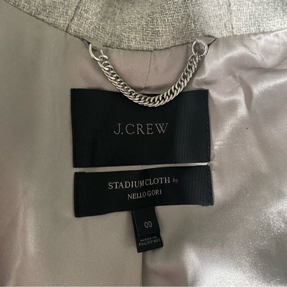 J.Crew Chateau Parka in Italian Stadium-Cloth Wool in Heather Dusk 00 - Picture 10 of 12